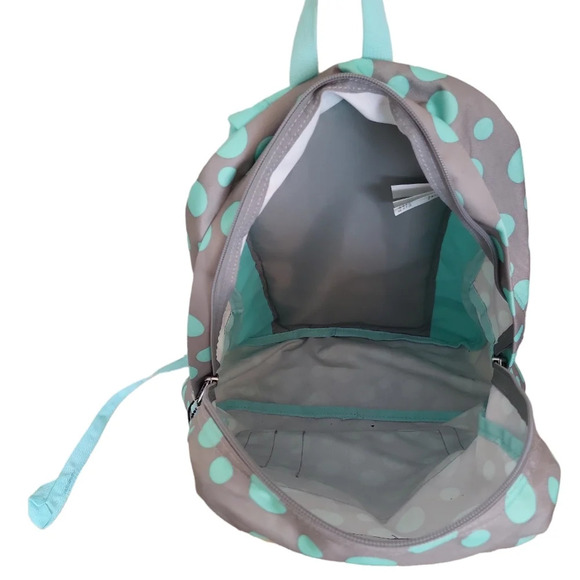 JanSport Superbreak Backpack Grey Rabbit Sylvia Dot - Picture 9 of 9
